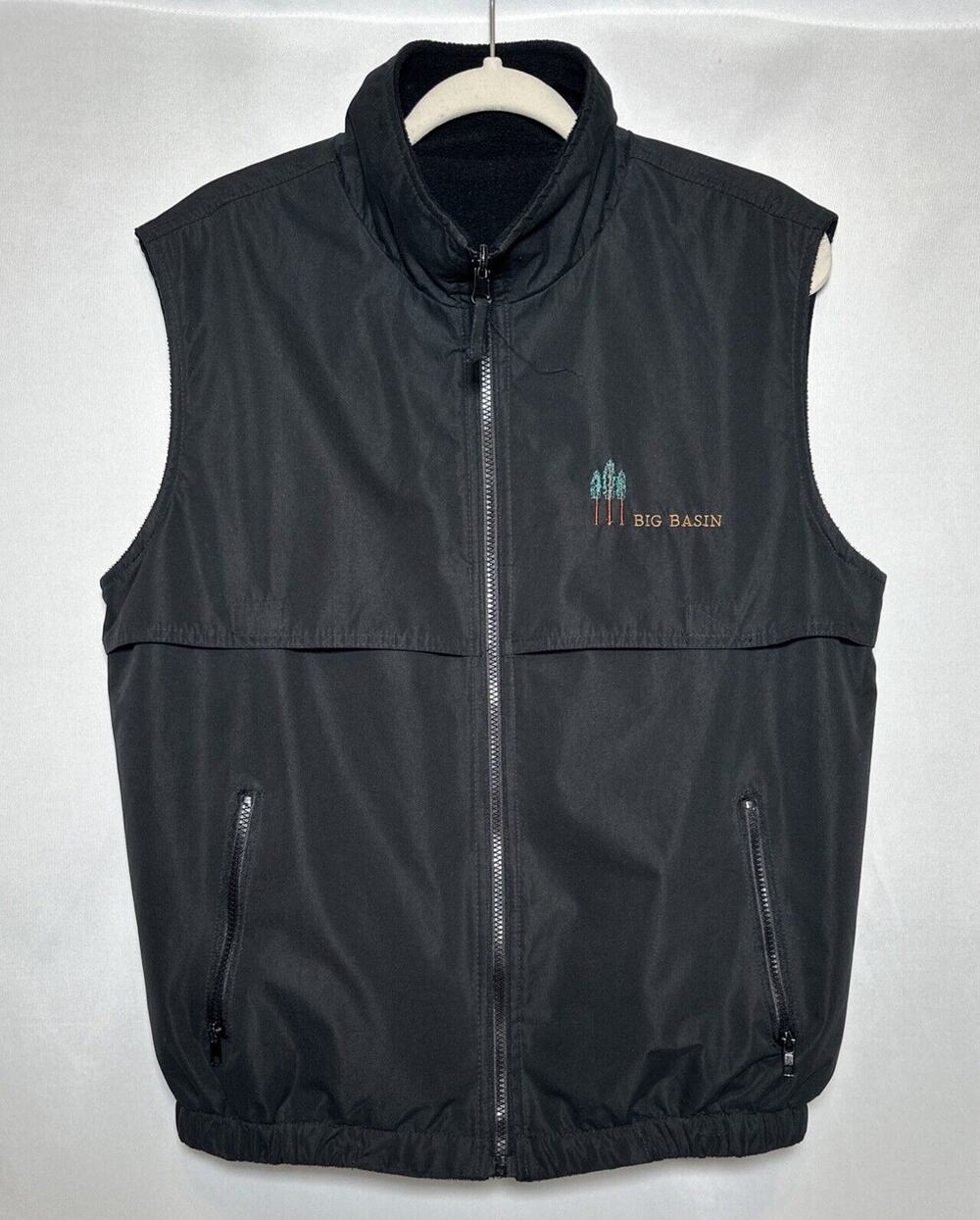 Big Basin Golf Club Men’s Softshell Vest Made By Cheneral Size Small